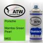 Preview: Porsche, Mamba Green Pearl, M6S: 400ml Sprühdose, von ATW Autoteile West.